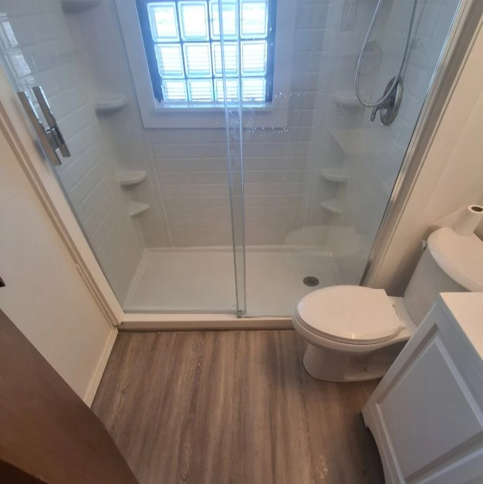shower sliding door installation st louis